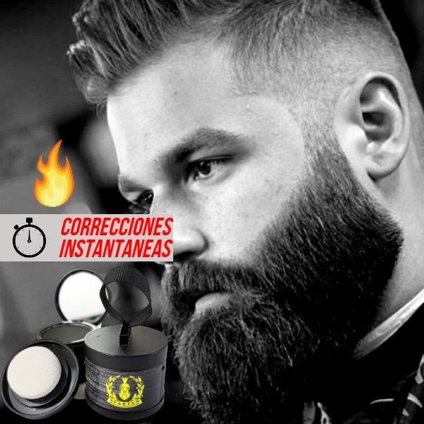 CORRECCIONES INSTANTANEAS Maquillaje Barba - Apariencia De Mayor Volumen y Uniformidad Al Instante + ENVÍO GRATIS