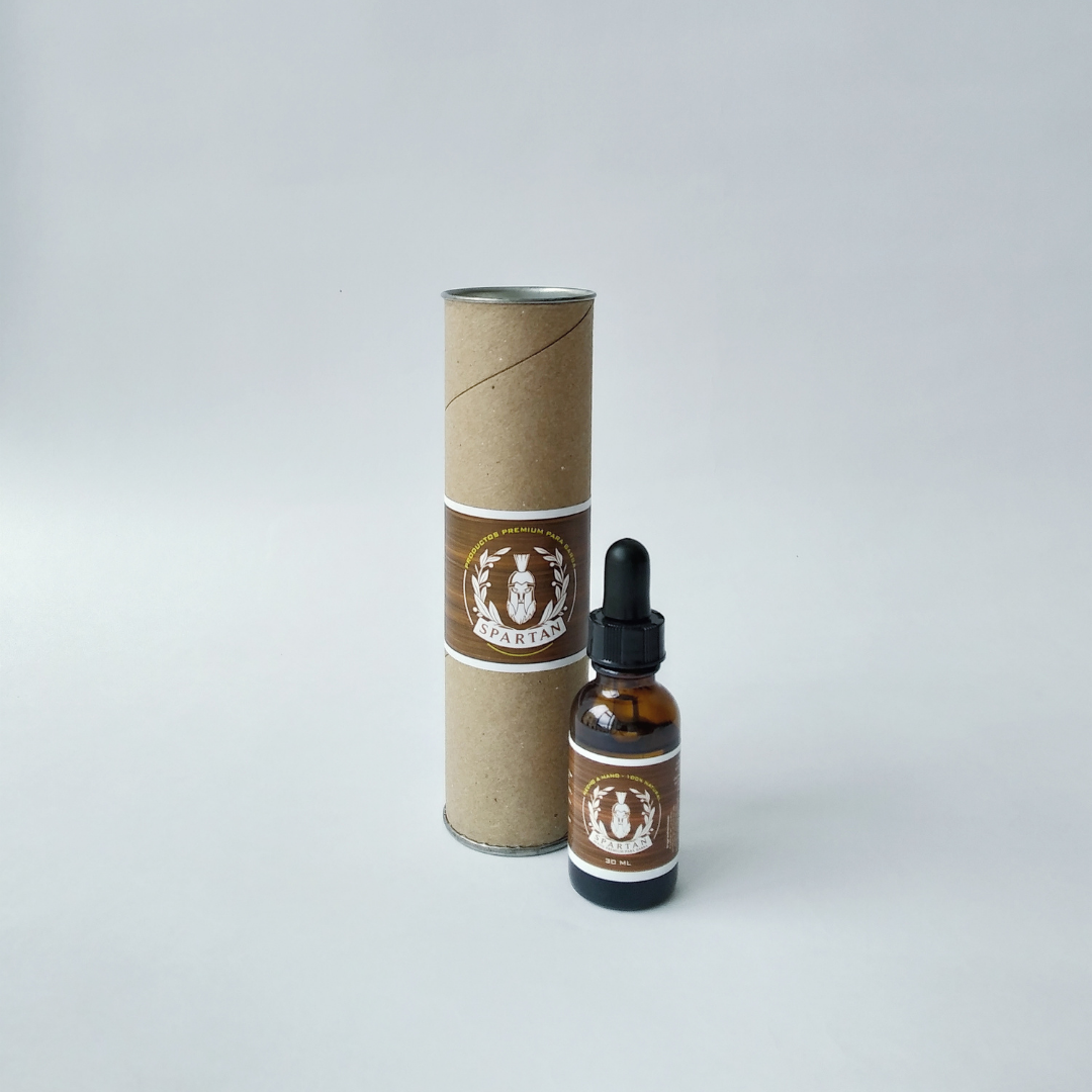 Aceite para Cuidado De Barba Orgánico Spartan Presentación 30ML - Esencia Romero