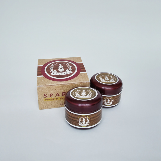 DUO SPARTAN BÁLSAMO - Crecimiento De Barba Con Minoxidil, Bergamota & Biotina + ENVÍO GRATIS